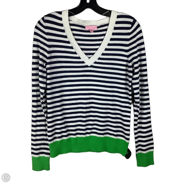 Sweater Designer By Lilly Pulitzer In Striped Pattern, Size: Xs