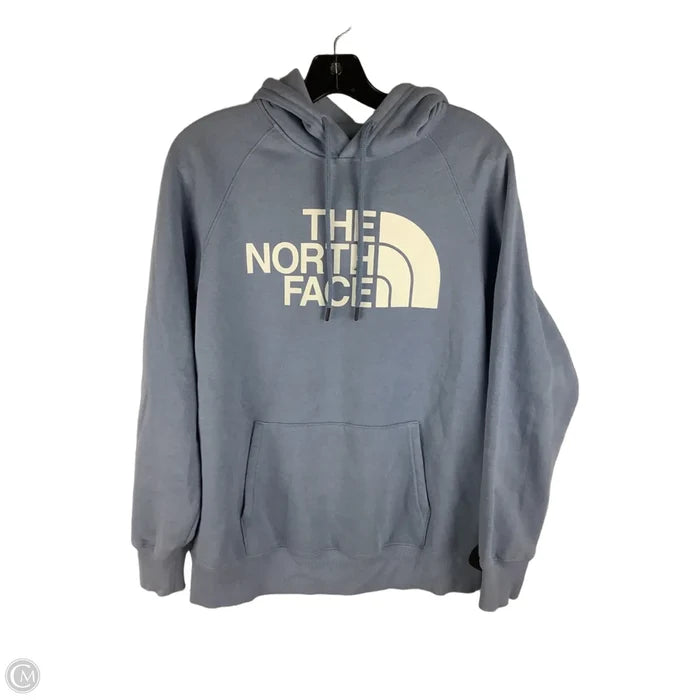 Sweatshirt Hoodie By The North Face In Blue, Size: M