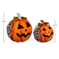 Talavera Jack-O-Lantern Pumpkin -5 DESIGNS