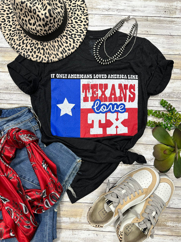 Texans Love Texas V-Neck Tee