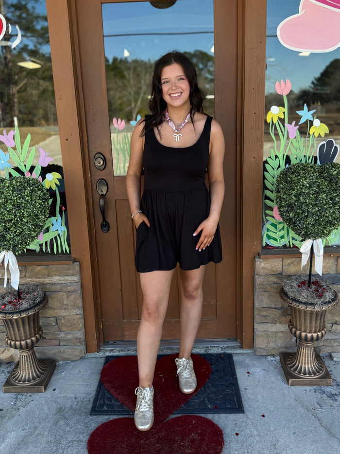 The Double Layered Tank Romper