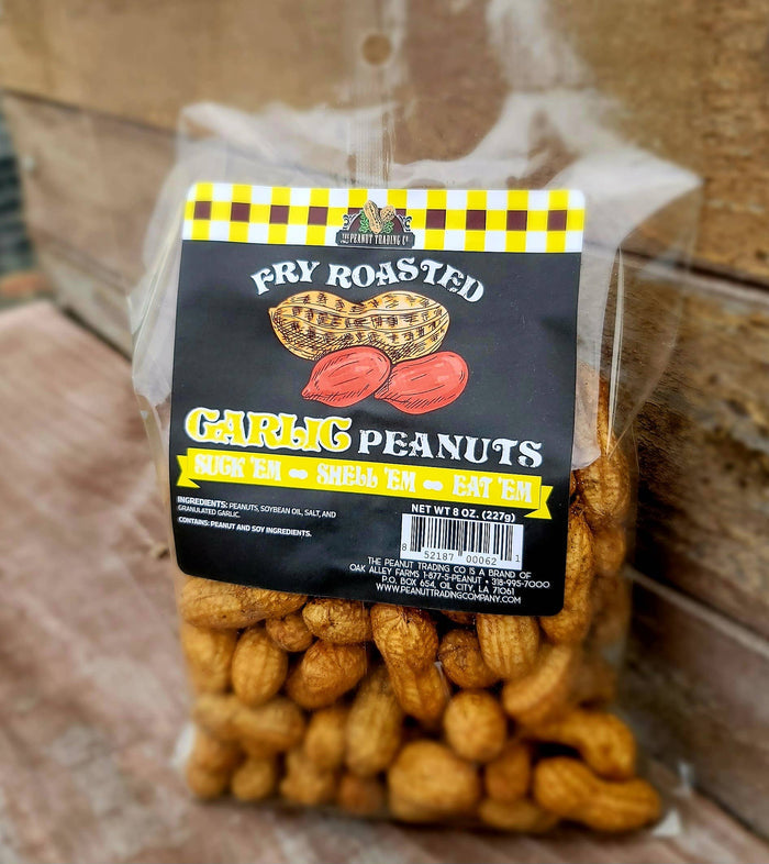 The Peanut Trading Company - Fry Roasted Peanuts - Garlic