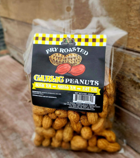 The Peanut Trading Company - Fry Roasted Peanuts - Garlic