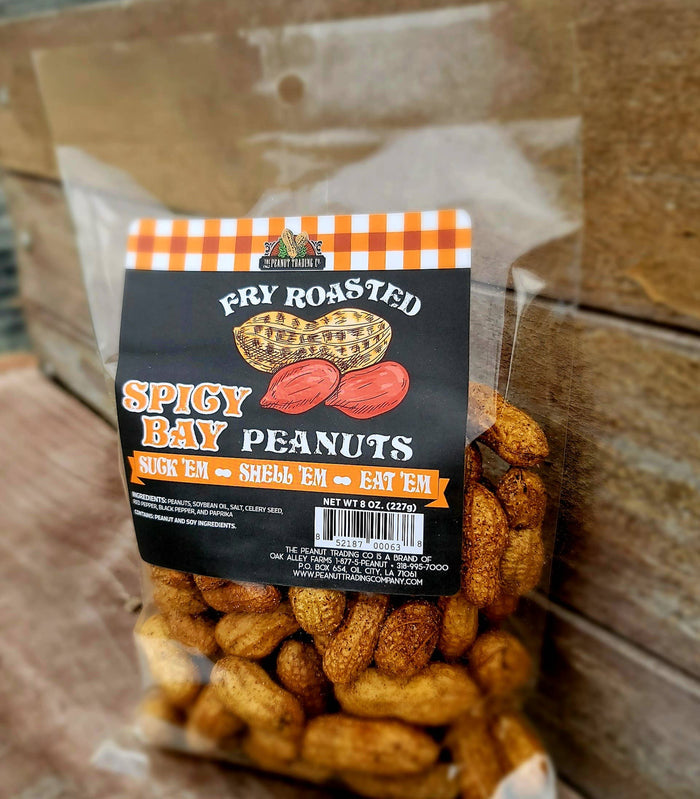 The Peanut Trading Company - Fry Roasted Peanuts - Spicy Bay