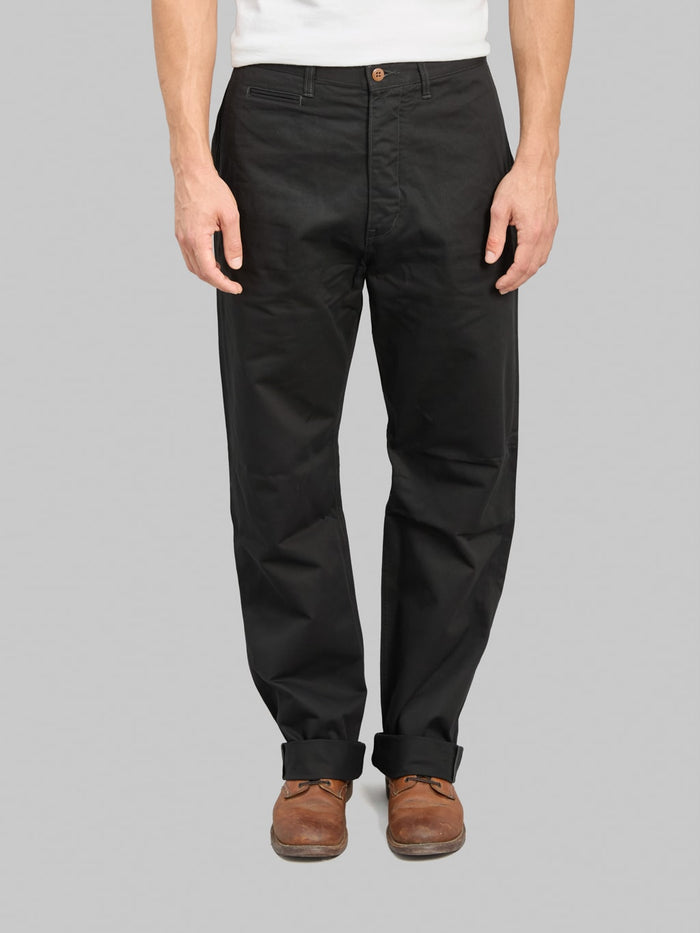 The Rite Stuff Oilman 7.7oz Chino Twill Work Pants Black