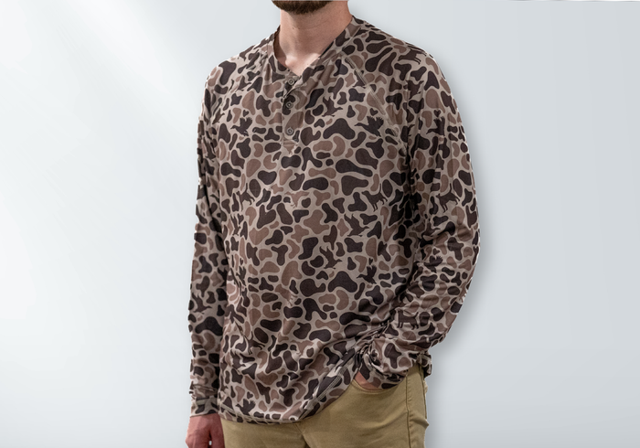 Three Button Henley