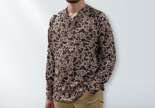 Three Button Henley