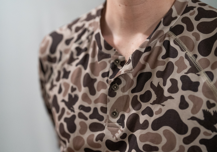 Three Button Henley
