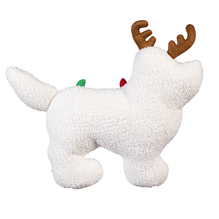 Throw Pillow Christmas Dog Shaped Pillow- 4 STYLES