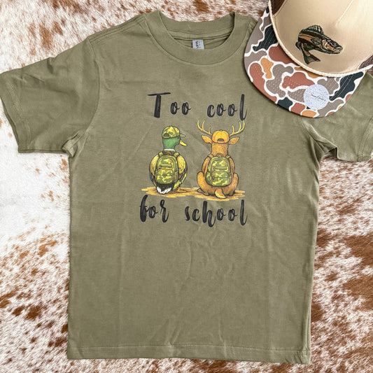 Too Cool For School Graphic Tee