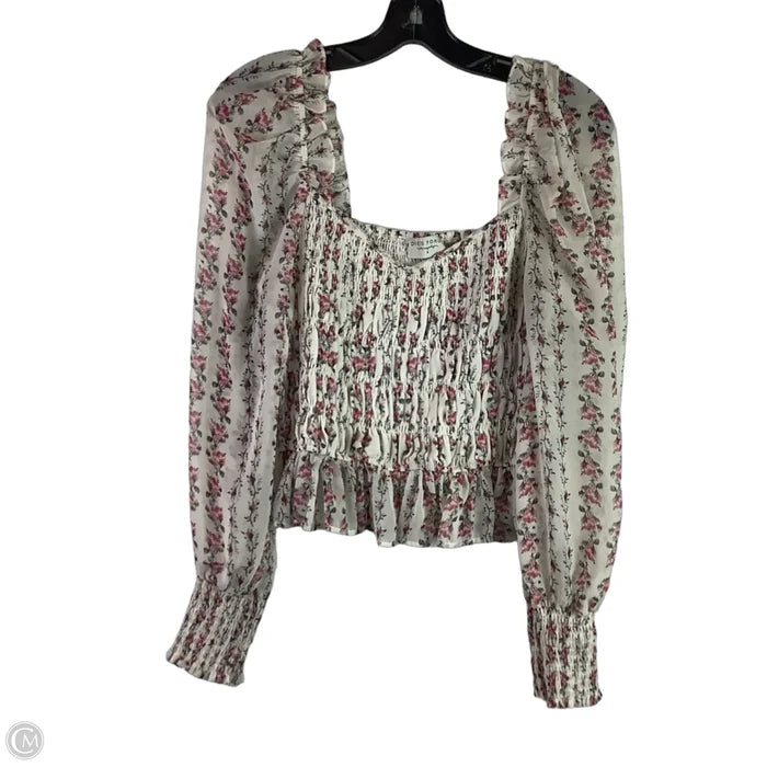 Top Long Sleeve By Dress Forum In Floral Print, Size: S