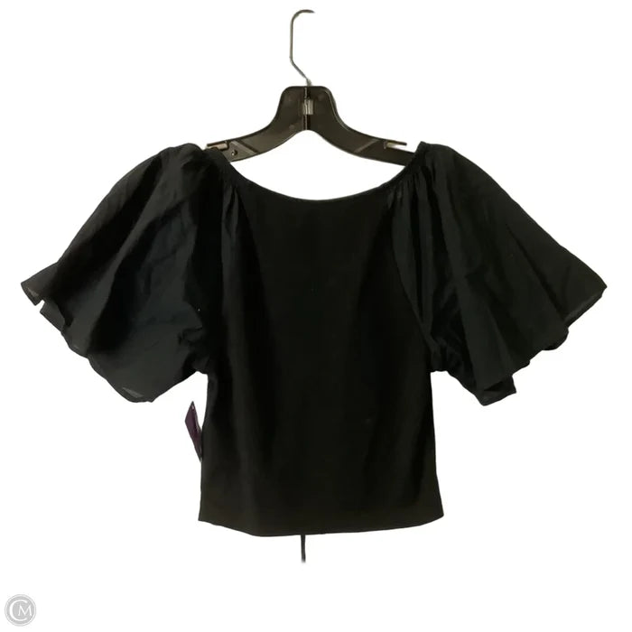 Top Short Sleeve By Maeve In Black, Size: Xxs