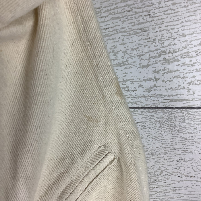 Top Sleeveless By Adidas In Cream Denim, Size: Xs