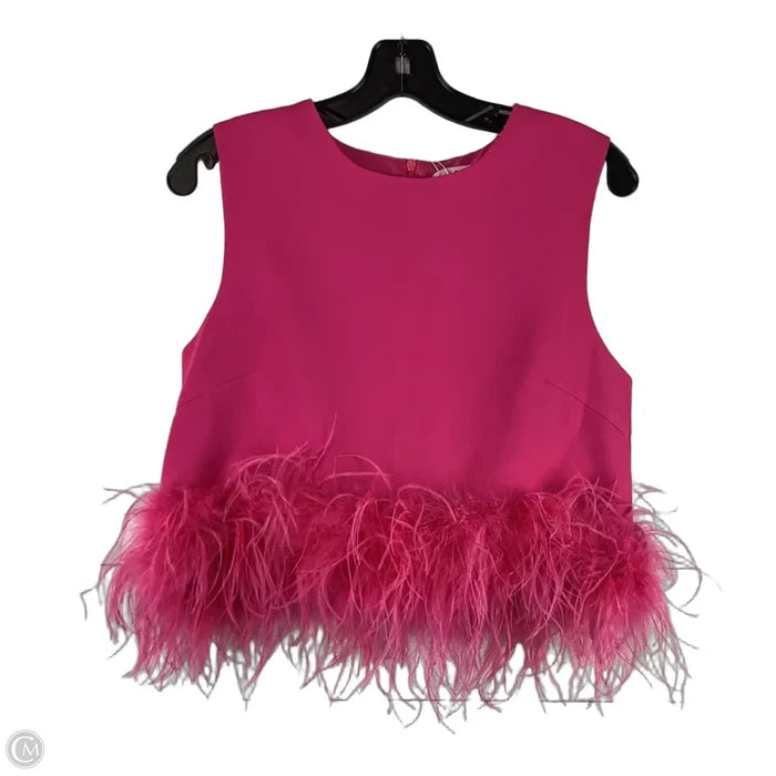 Top Sleeveless By Clothes Mentor In Pink, Size: S