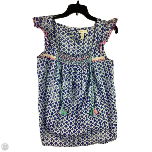 Top Sleeveless By Matilda Jane In Multi-colored, Size: M