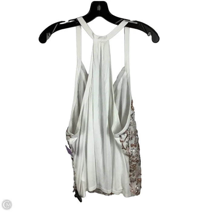 Top Sleeveless By Tiny In White, Size: Xl