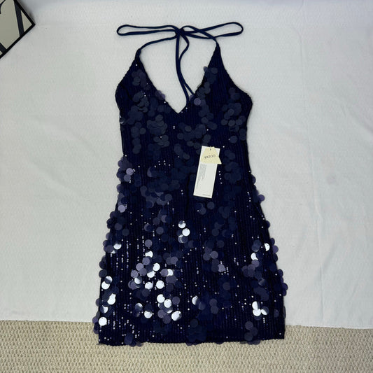 Two backless strapless dresses