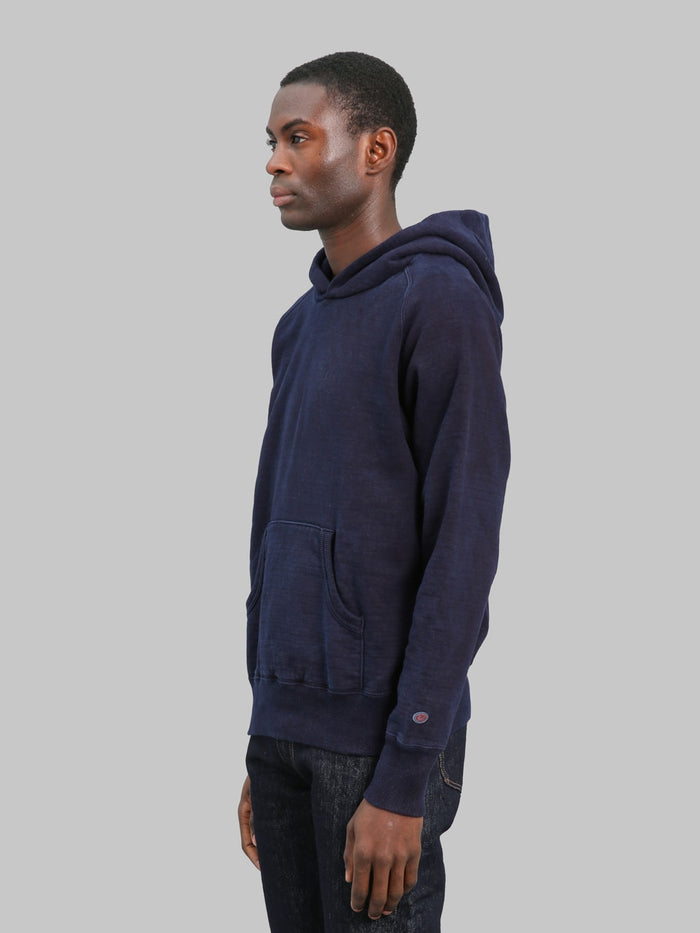 UES Indigo Hoodie Sweatshirt side