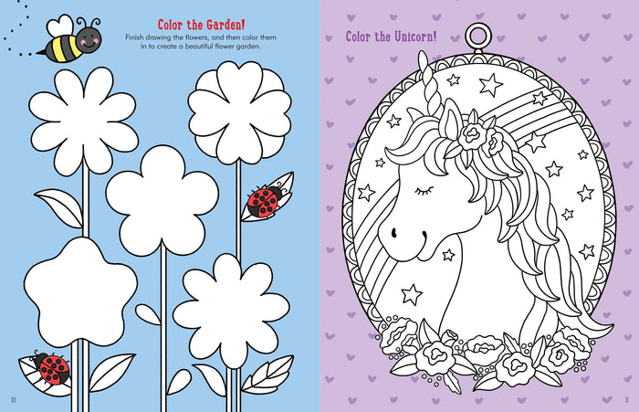 Unicorns Activity Book