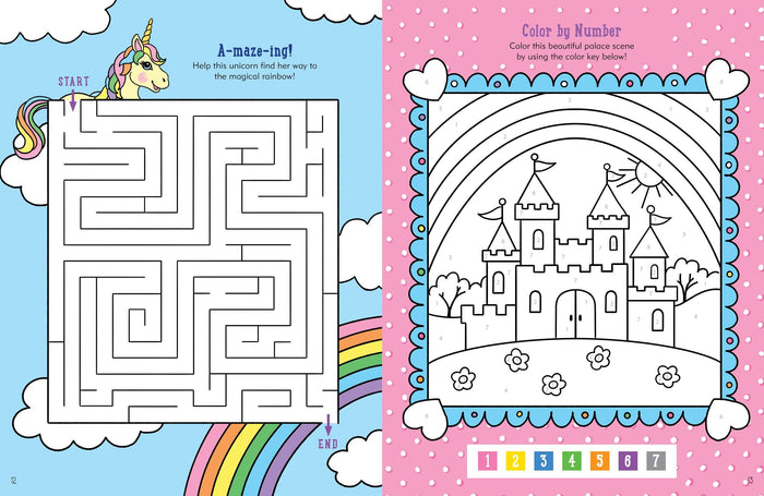 Unicorns Activity Book