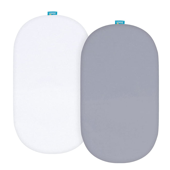 Universal fit Bassinet Sheets, 32" x 17" - 2 Pack, Microfiber - Biloban Online Store