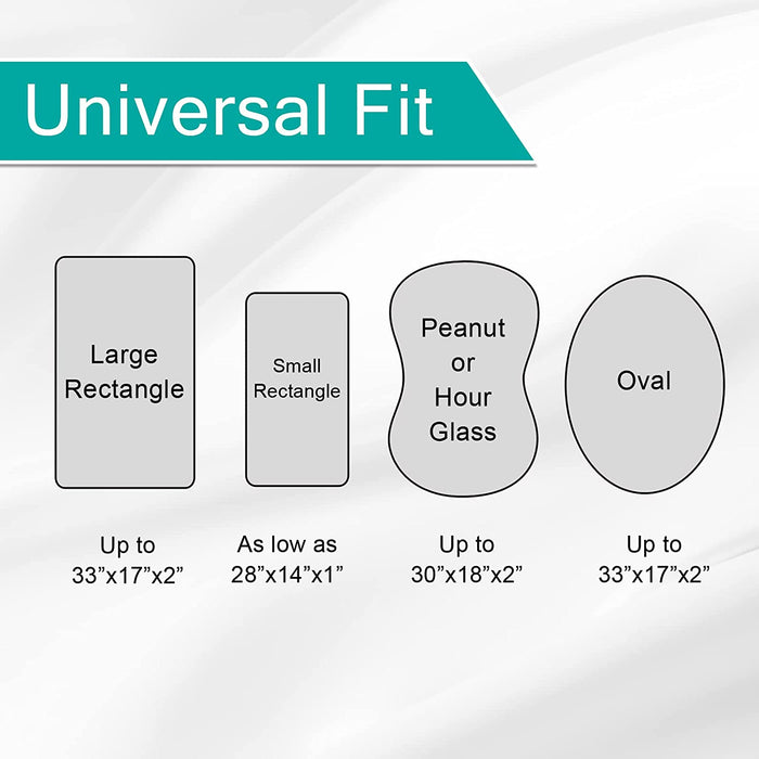 Universal fit Bassinet Sheets, 32" x 17" - 2 Pack, Microfiber - Biloban Online Store