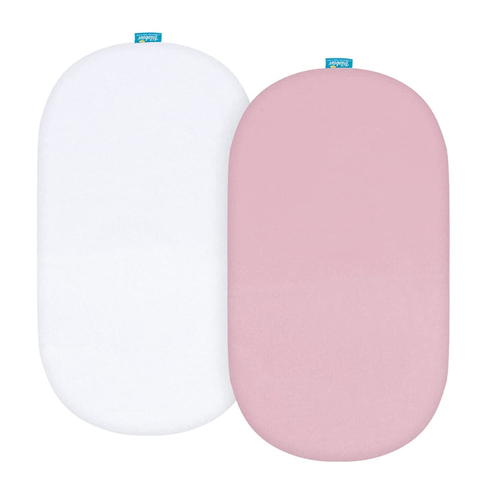 Universal fit Bassinet Sheets, 32" x 17" - 2 Pack, Microfiber - Biloban Online Store
