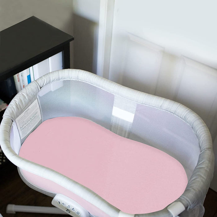 Universal fit Bassinet Sheets, 32" x 17" - 2 Pack, Microfiber - Biloban Online Store