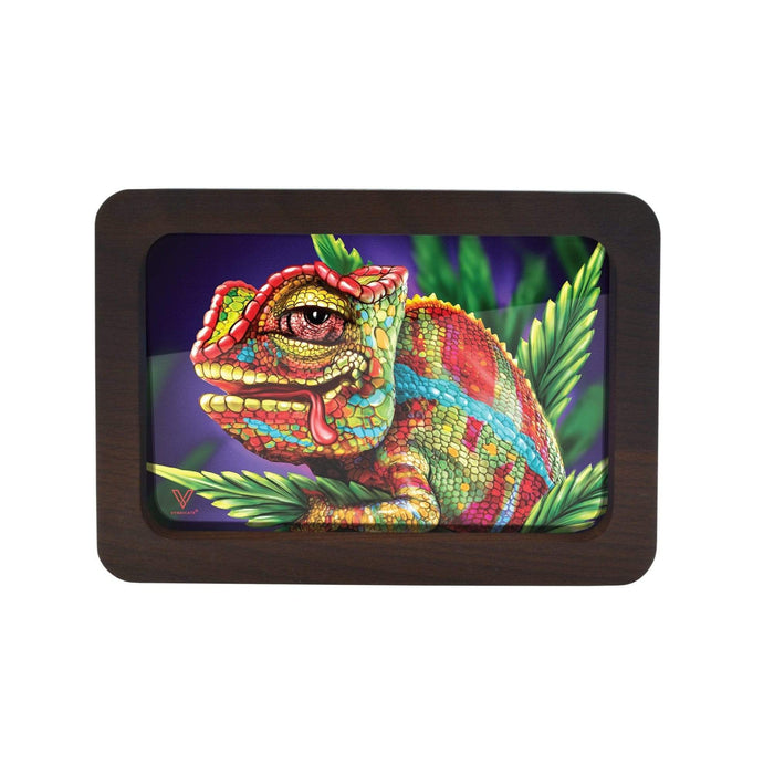 V Syndicate 3D High Def Wood Rollin' Tray - Cloud 9 Chameleon