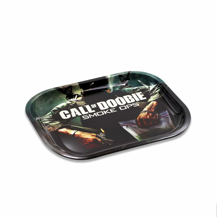 V Syndicate Metal Rolling Tray - Call of Doobie