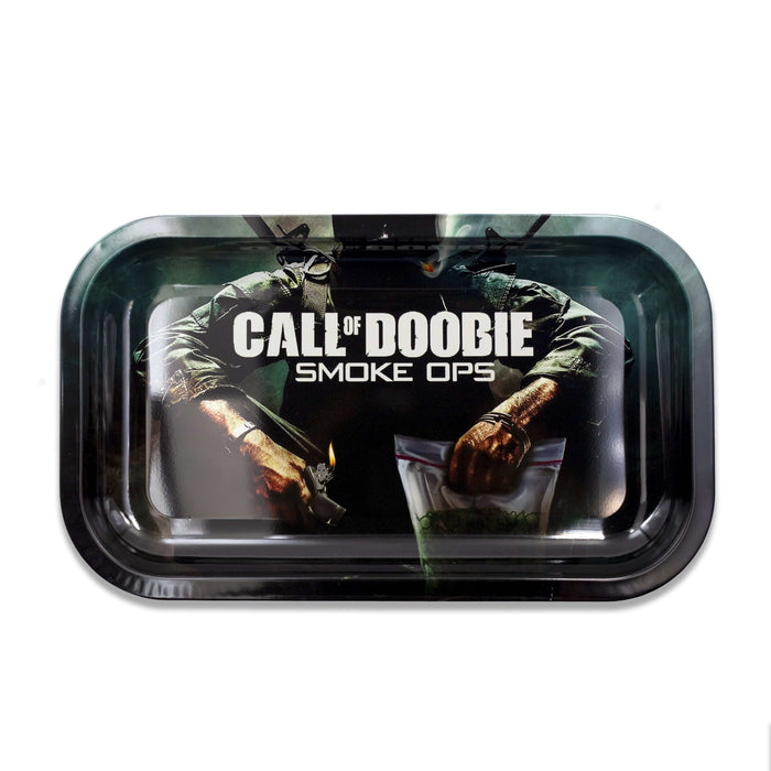 V Syndicate Metal Rolling Tray - Call of Doobie