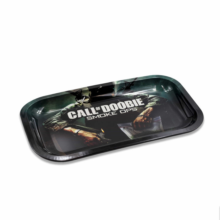 V Syndicate Metal Rolling Tray - Call of Doobie