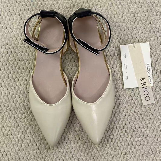 Velcro open-toe shoes