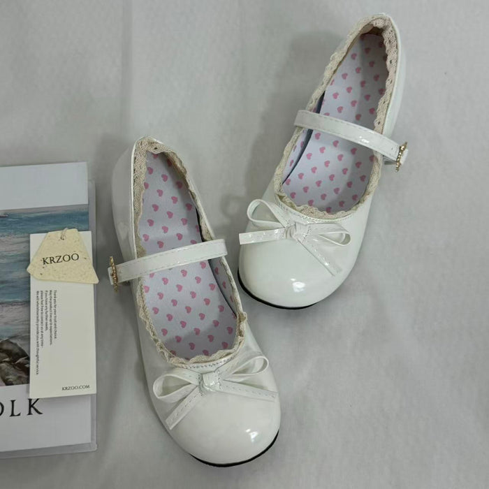 Versatile Low-Cut Bow Shoes