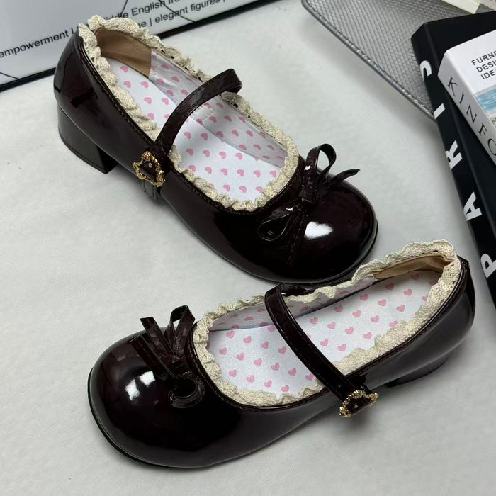 Versatile low-cut bow shoes