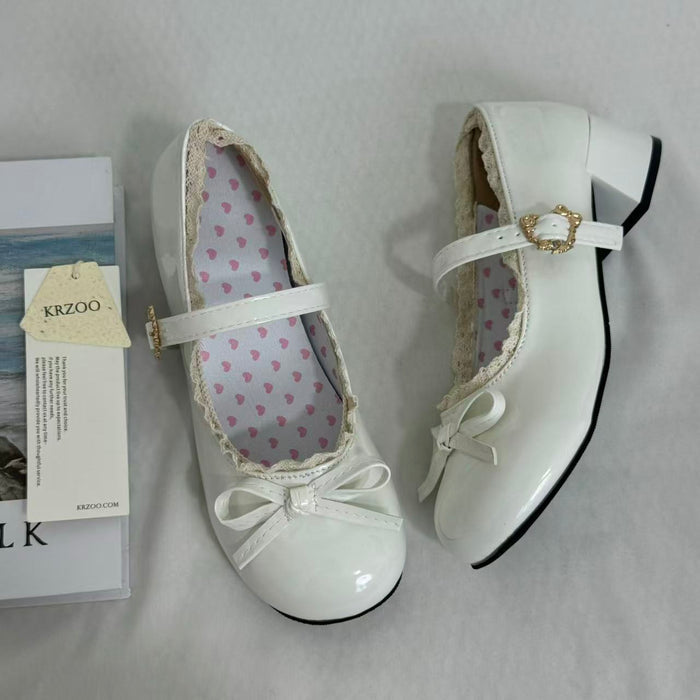 Versatile Low-Cut Bow Shoes