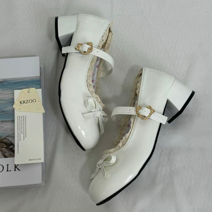 Versatile Low-Cut Bow Shoes