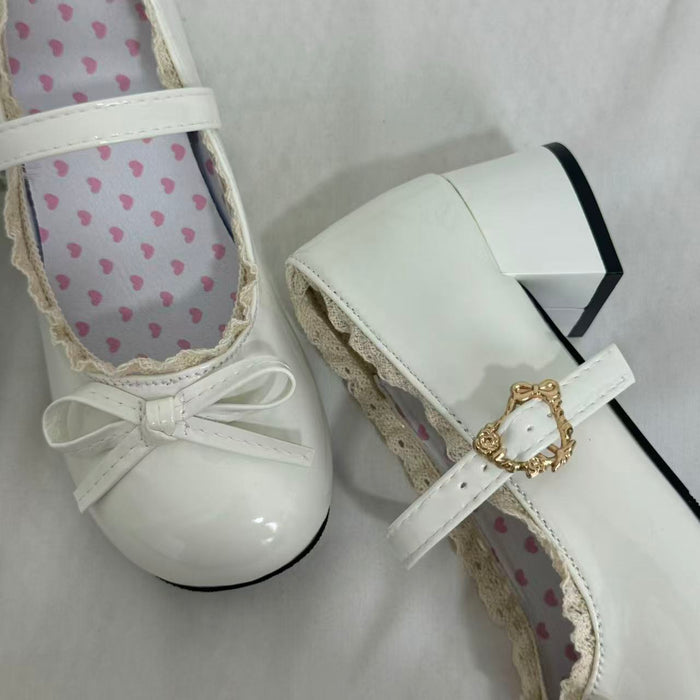 Versatile Low-Cut Bow Shoes