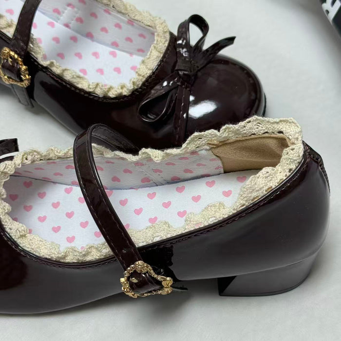 Versatile low-cut bow shoes