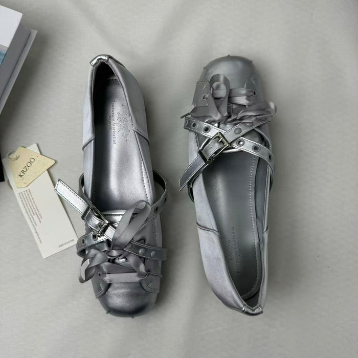 Versatile Sheepskin Ballet Flats
