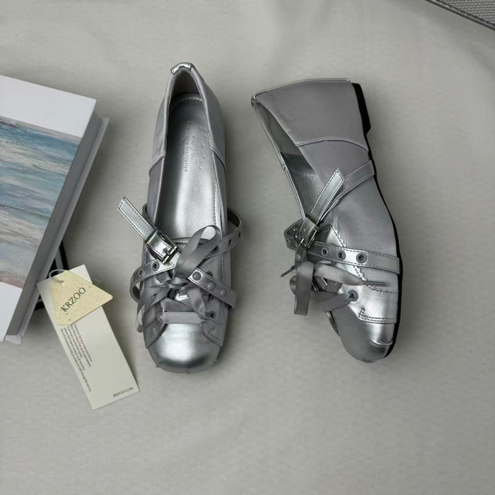 Versatile Sheepskin Ballet Flats