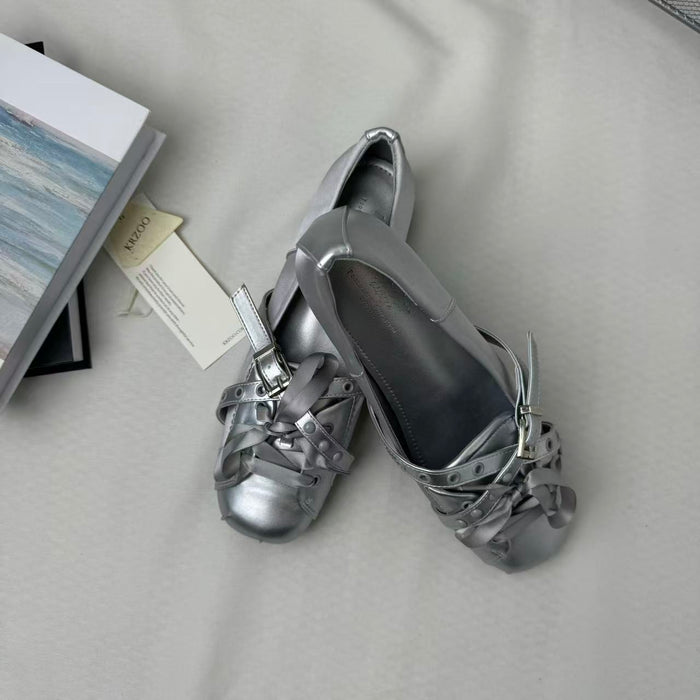 Versatile Sheepskin Ballet Flats