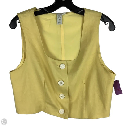 Vest Other By Joie In Yellow, Size: M