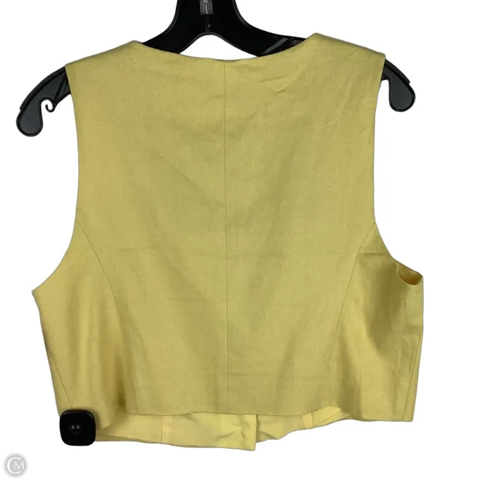 Vest Other By Joie In Yellow, Size: M