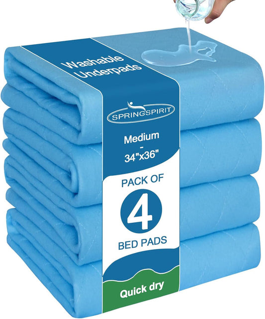 Waterproof  Reusable Bed Pad/ Mat - Incontinence Underpads - Biloban Online Store