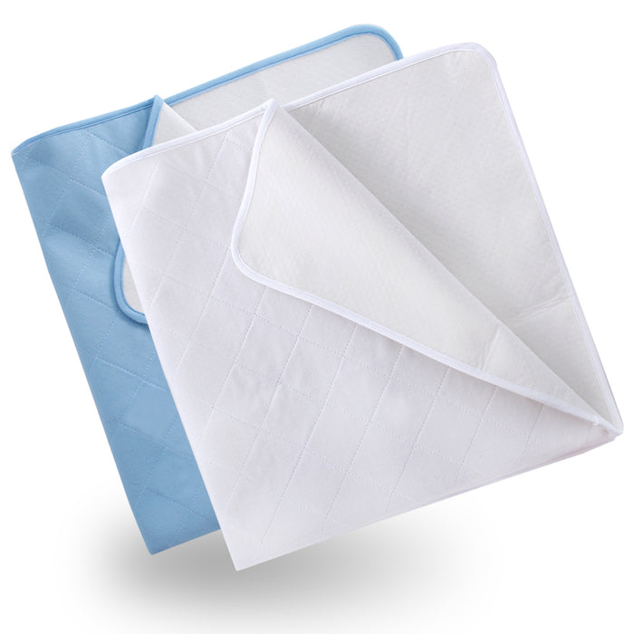 34" x 36" / Blue & White / 2 Pack