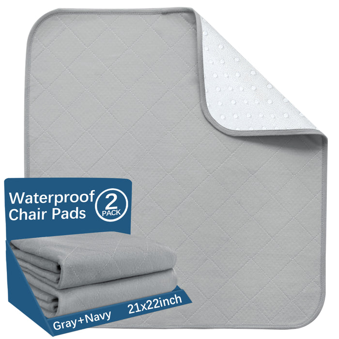 22" x 21" / Grey / 2 Pack