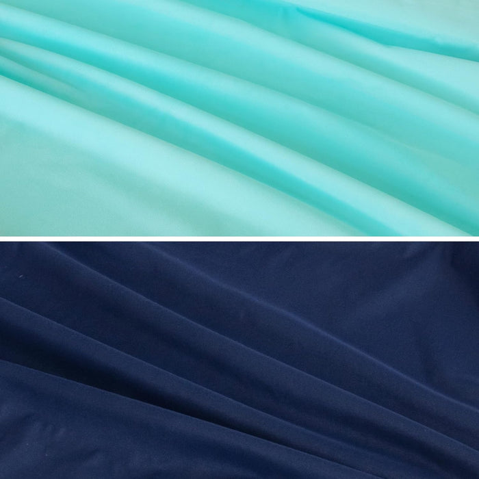 Waterproof Changing Pad Cover - 2 Pack, Ultra-Soft Microfiber, Smooth & Breathable, Aqua & Navy (Copy) - Biloban Online Store