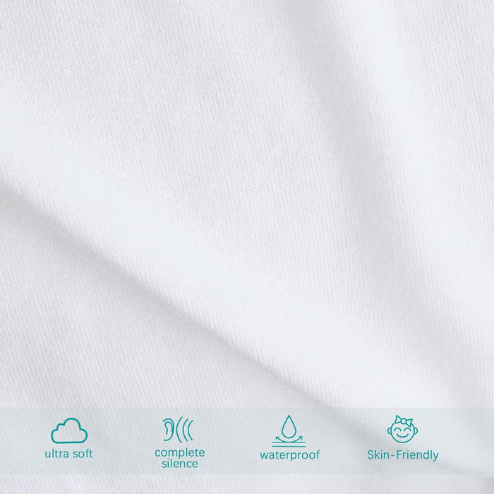 Waterproof Changing Pad Cover - 2 Pack, Ultra-Soft Microfiber, Smooth & Breathable - Biloban Online Store