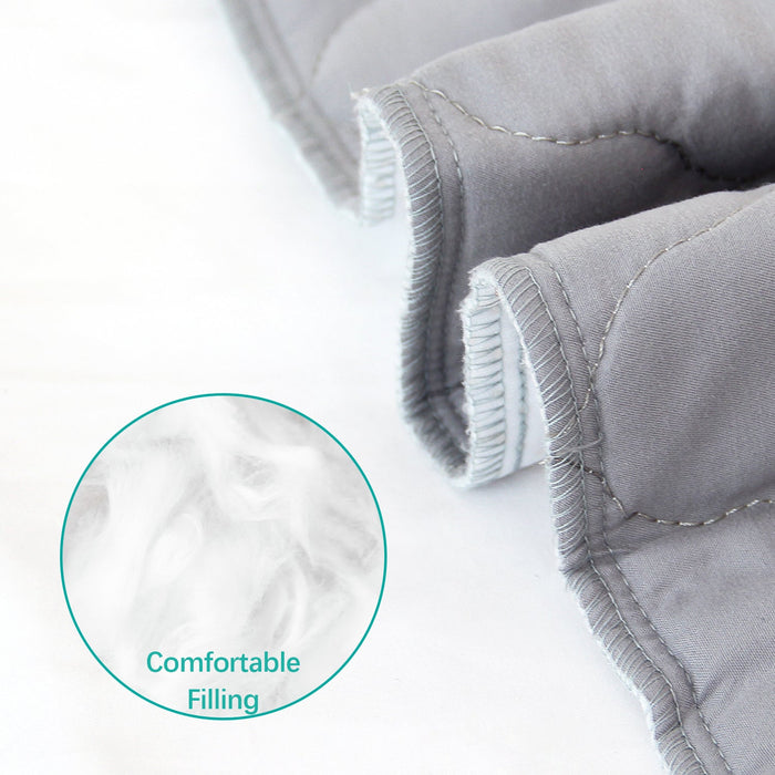 Waterproof Protector Underpads, Crib Size 28" x 52", Anti Slip & Durable Waterproof, Grey - Biloban Online Store